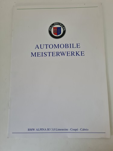 Bmw alpina automobile - bmw,