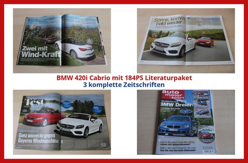 Bmw 420i cabrio mit - bmw, 184ps