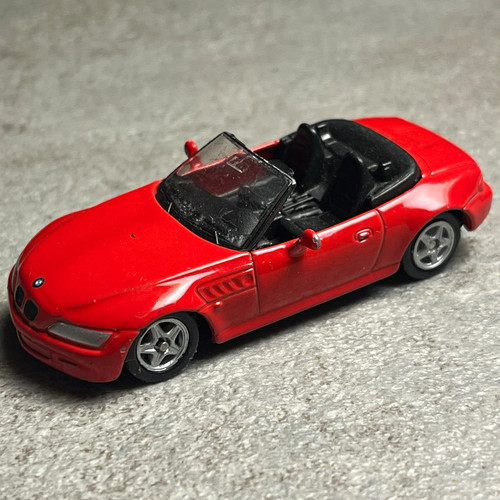 Welly bmw cabrio modellauto - z3,