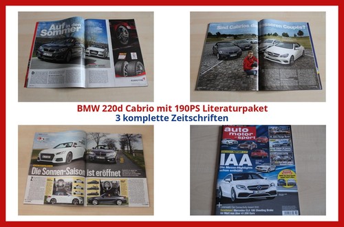 Bmw 220d cabrio mit - bmw, 190ps
