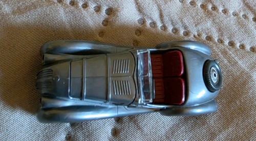 Wiking bmw 328 cabrio - wiking, silber