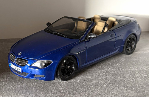 Maisto bmw cabriolet cabrio - bmw, m6