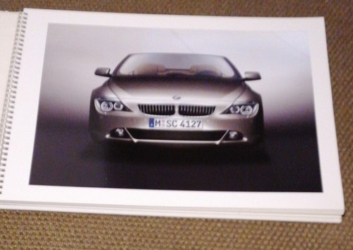 Autoprospekt das bmw 6er - autoprospekt,