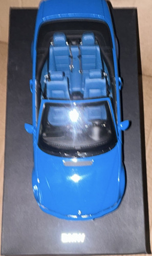 Bmw cabrio modellauto - bmw, blau