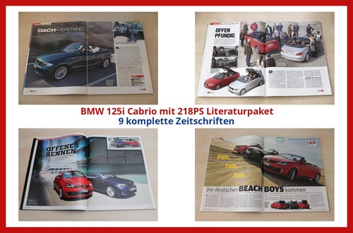 Bmw 125i cabrio mit - bmw, 218ps