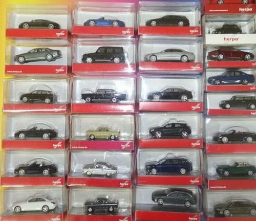 Herpa mercedes audi porsche - herpa,